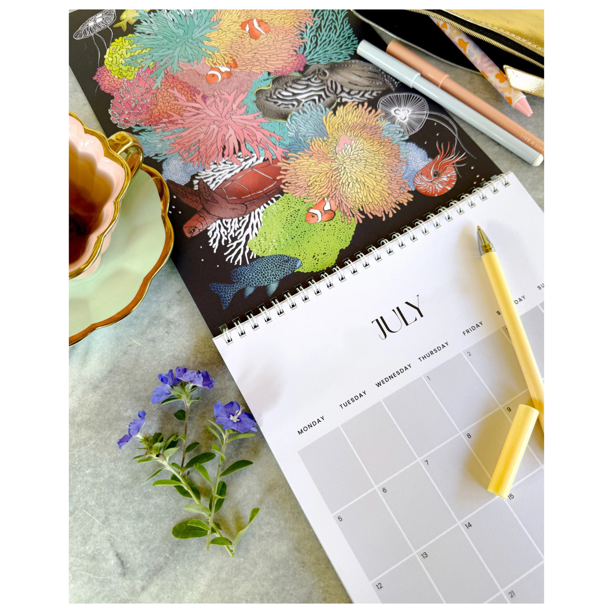 THE SCENIC ROUTE - 2027 A4 CALENDAR