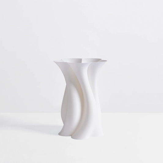 BELFI- Regular Harmony Vase: White