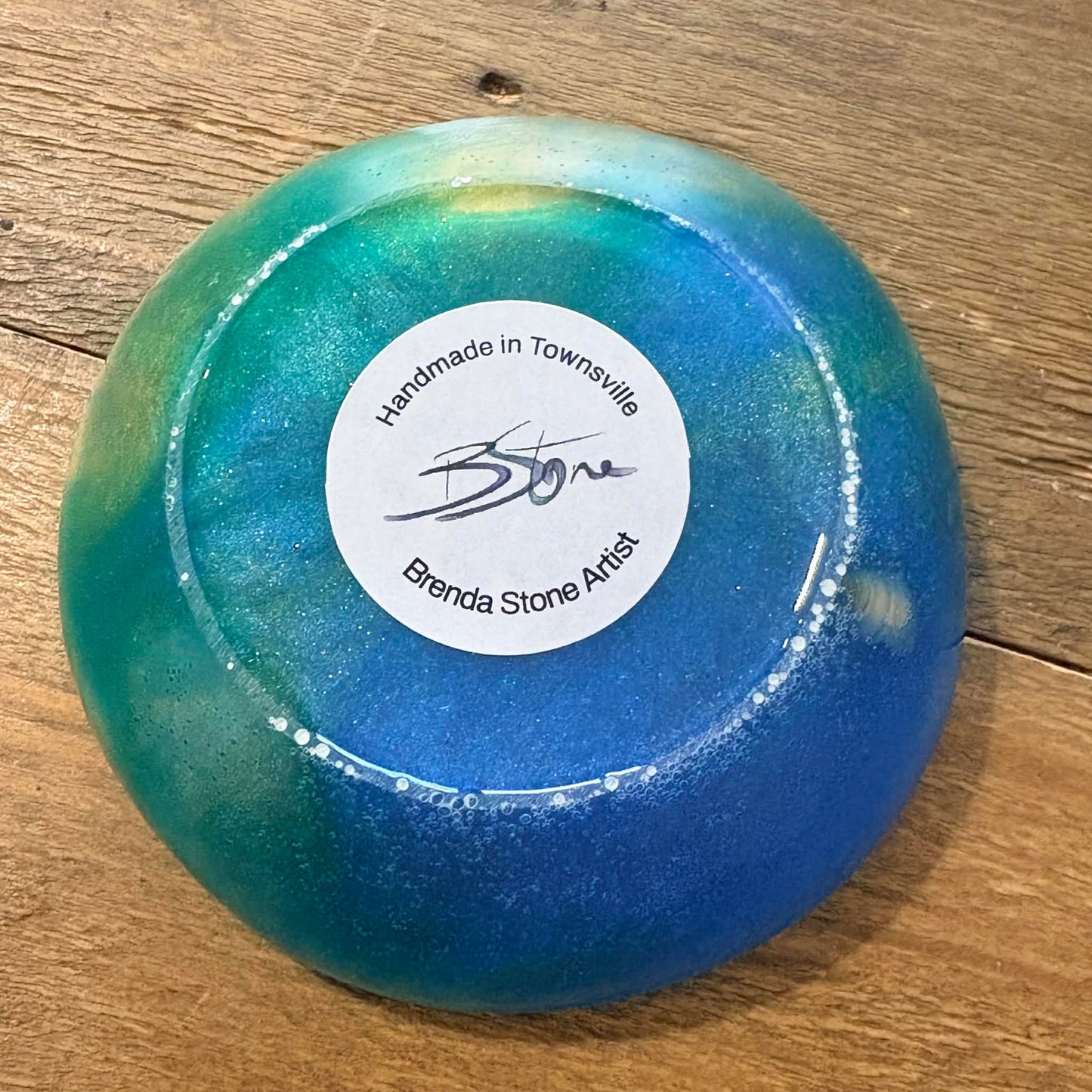 BRENDA STONE ART - Mini Scallop Resin Bowl 3