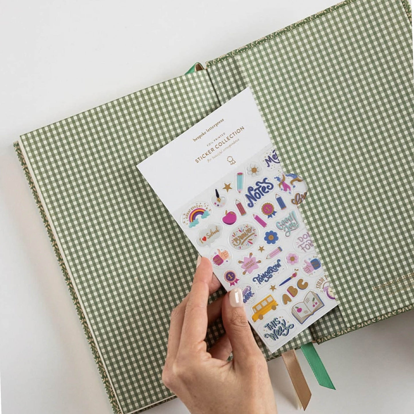 BESPOKE LETTERPRESS - Teacher's Toolkit Sticker Sheet