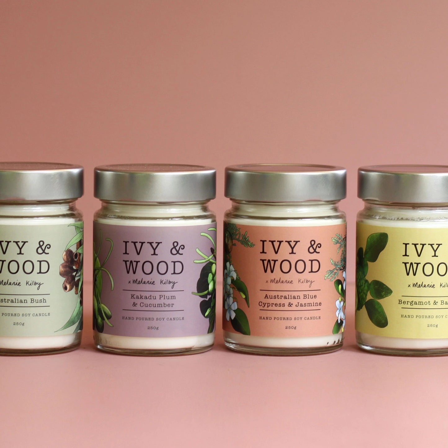 IVY & WOOD - Australian Florals Scented Candle - 'Australiana' Collection