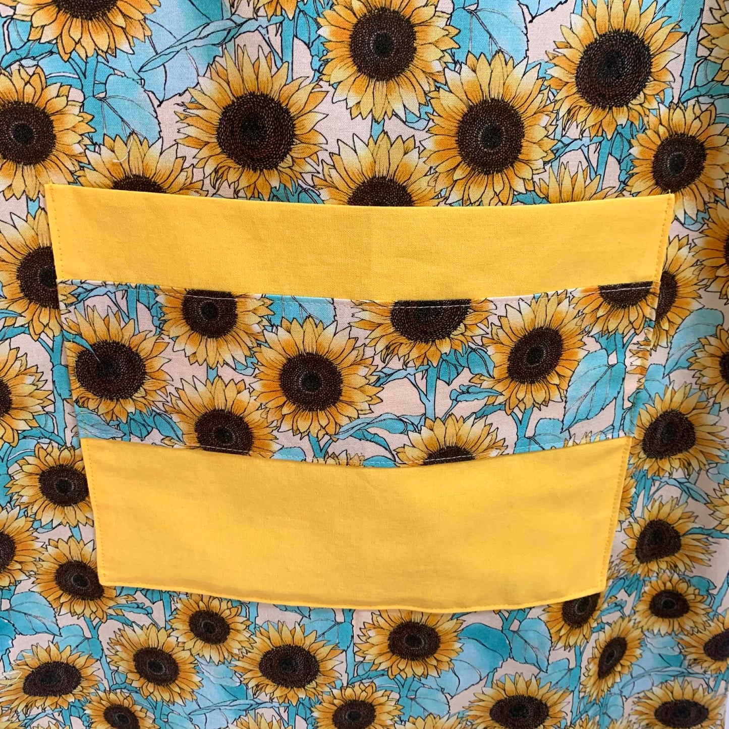 MUMMA WHOOPEE - "Sunflowers"- Scenic Route Fabric- APRON