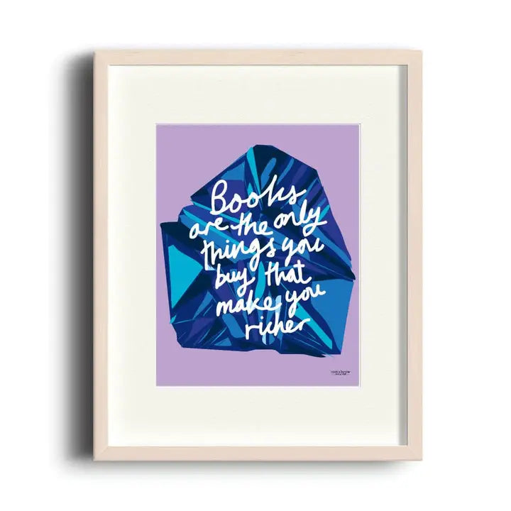 NOOK & BURROW- "Richer" Print