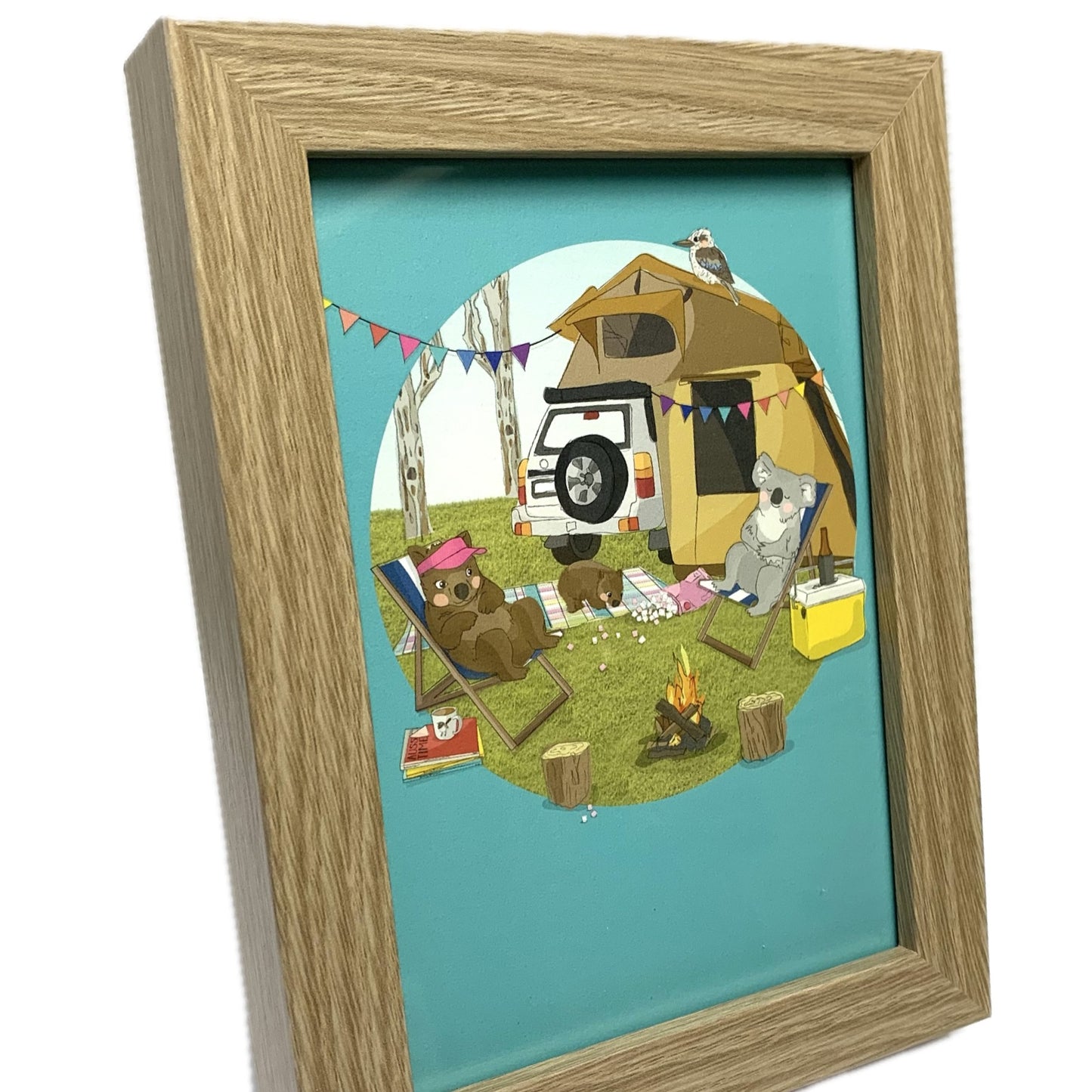 MAKIN' WHOOPEE - "AUSSIE WEEKENDER" - Framed Image by Laura Blythman