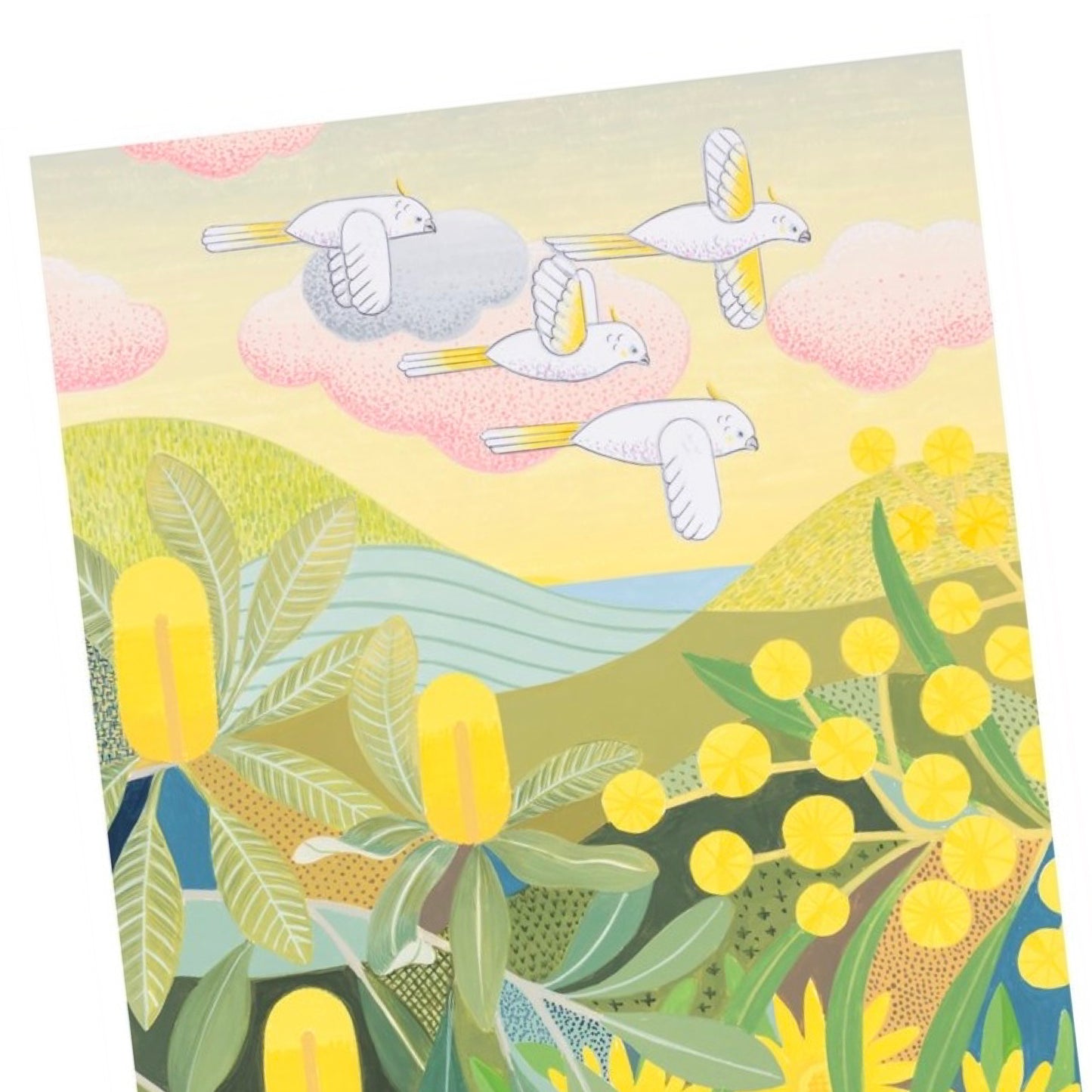 CLAIRE ISHINO- SMALL LIMITED EDITION A5 PRINTS- Sunrise