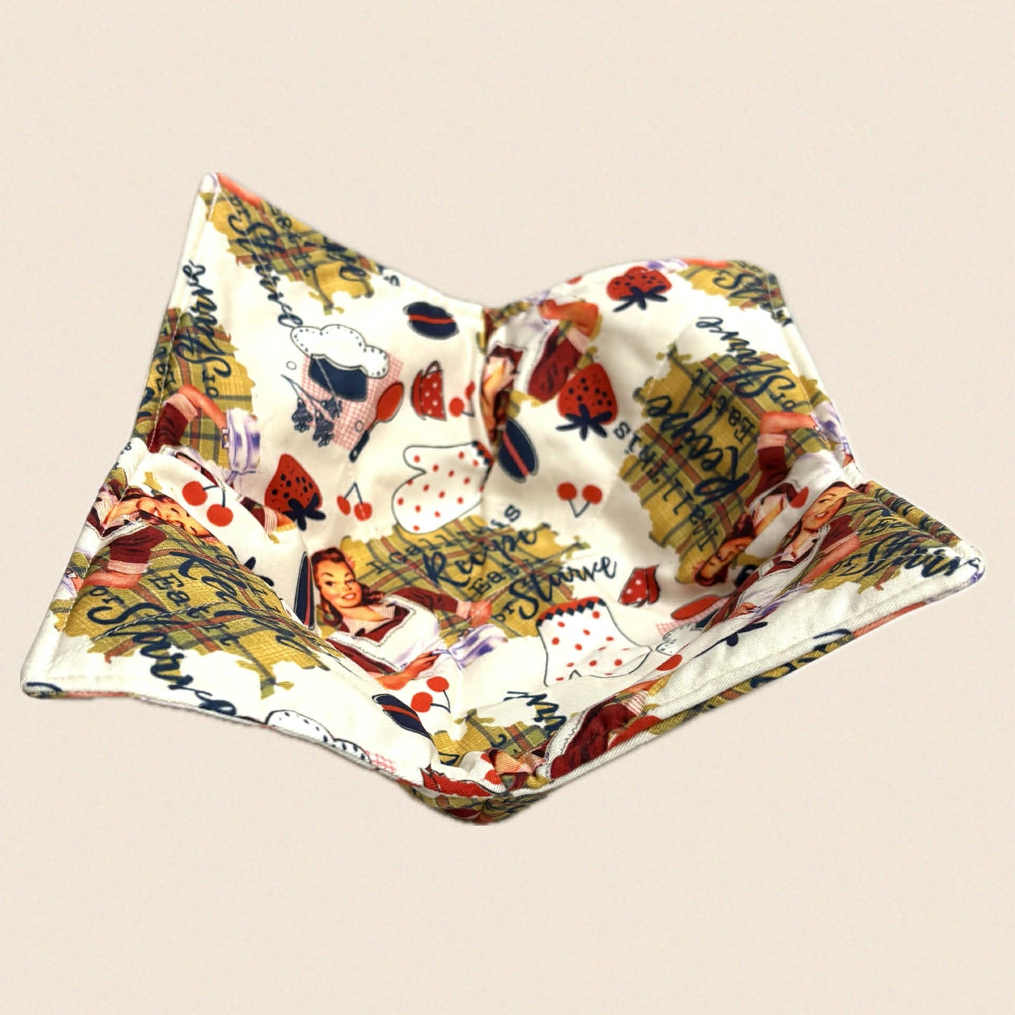 OH SEW ROSY: Bowl Cosies- "Eat it or Starve"