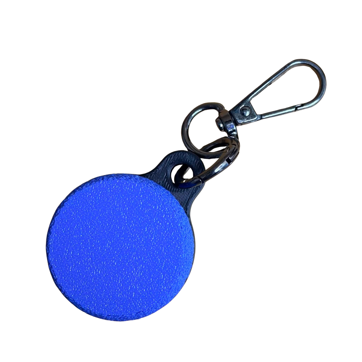 DWAYNSKI.3D - Royal Blue/Black - Ring Holder Keychain