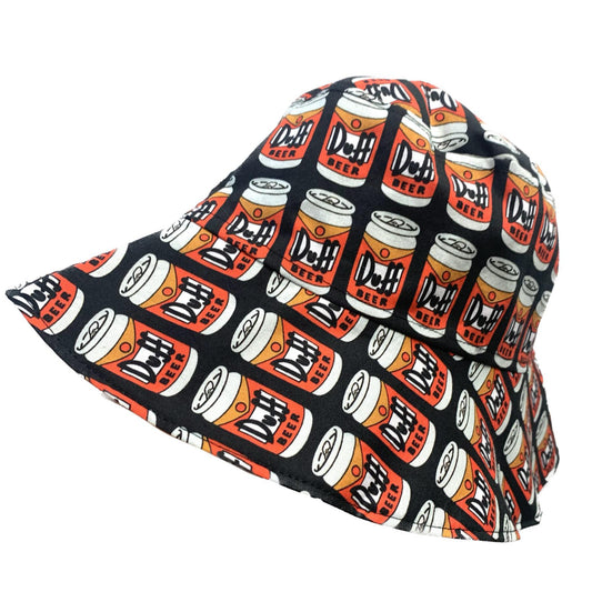 Teacups n Quilts- "Duff Beer" Fabric Hat- Adult Size