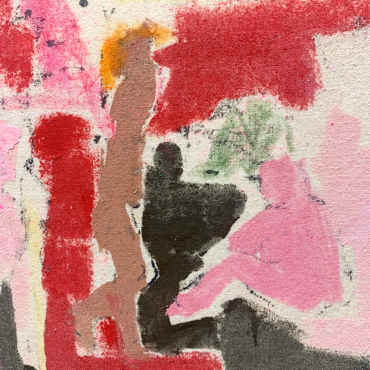 JULIE POULSEN ARTWORK - "Heat" - Small Painting