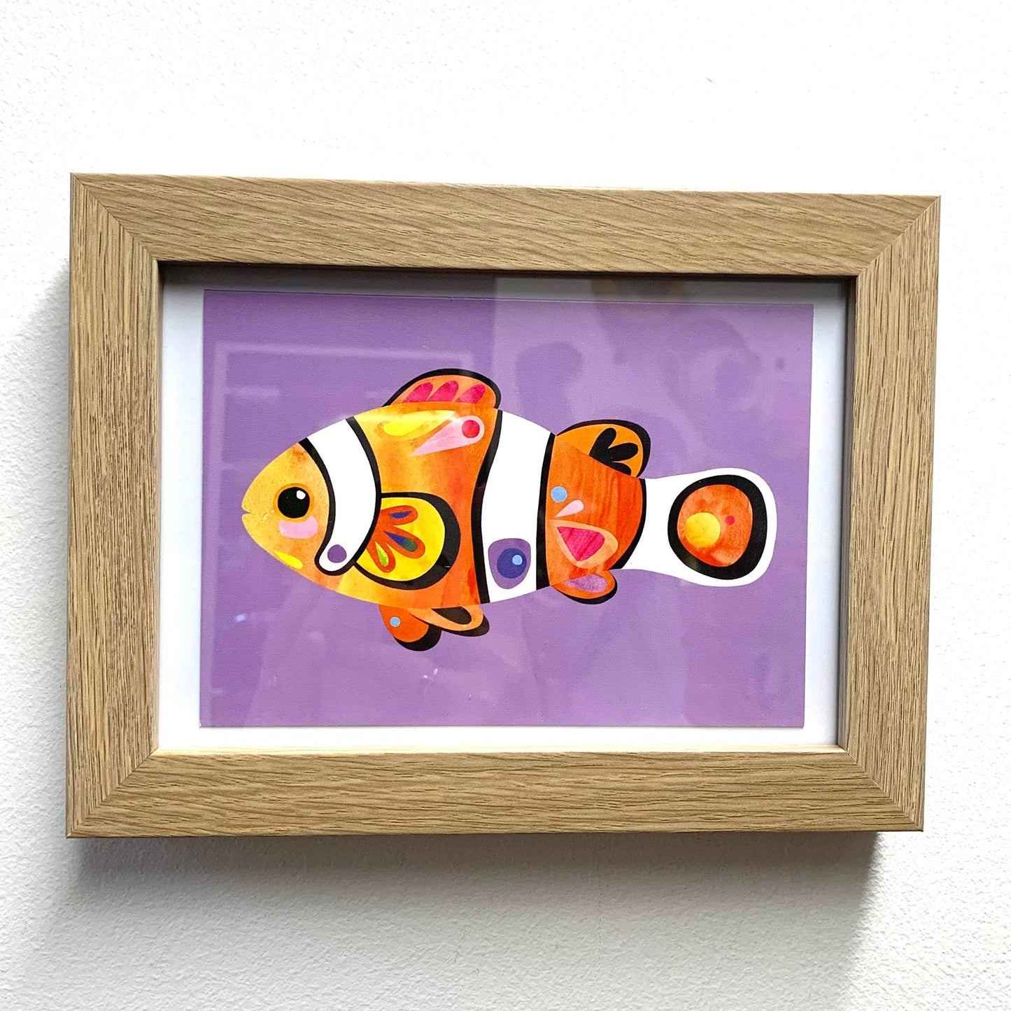 MAKIN' WHOOPEE - Framed "Clown Fish" Pete Cromer Print
