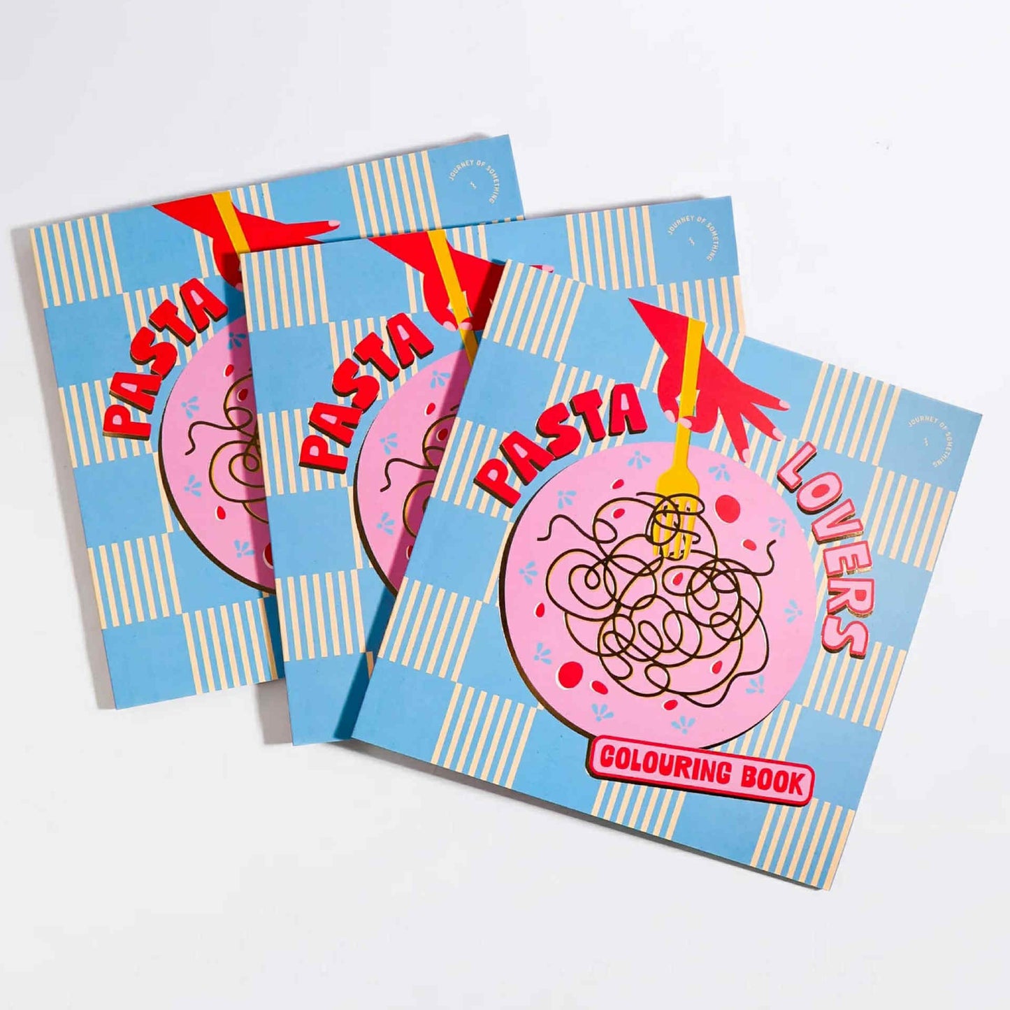 JOURNEY OF SOMETHING- PASTA LOVERS COLOURING BOOK