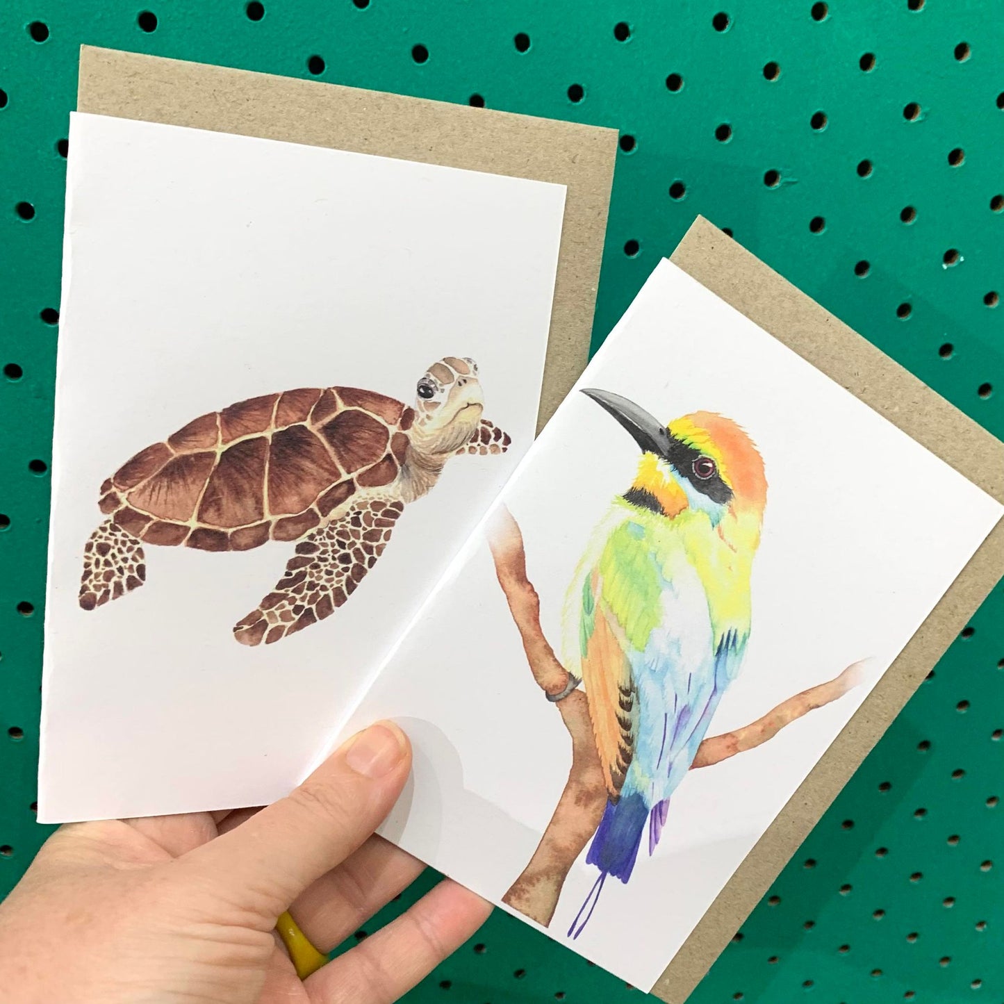 Shanna Trees Creations- Turtle #2 Regular Greeting Card