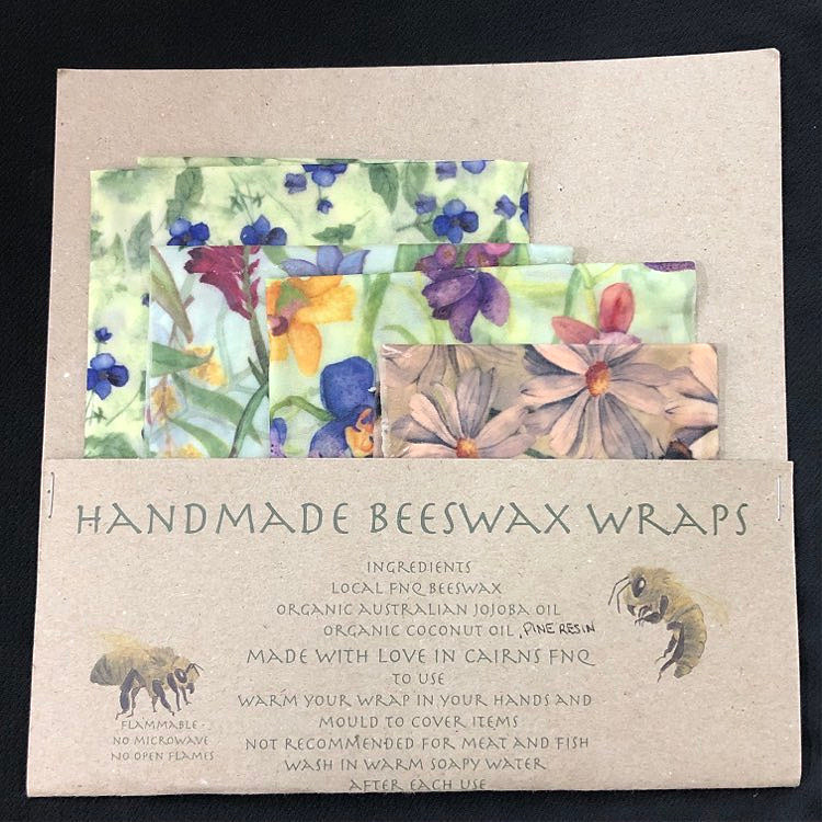 Shanna Trees Creations- Handmade Beeswax Wraps - Large Bundle