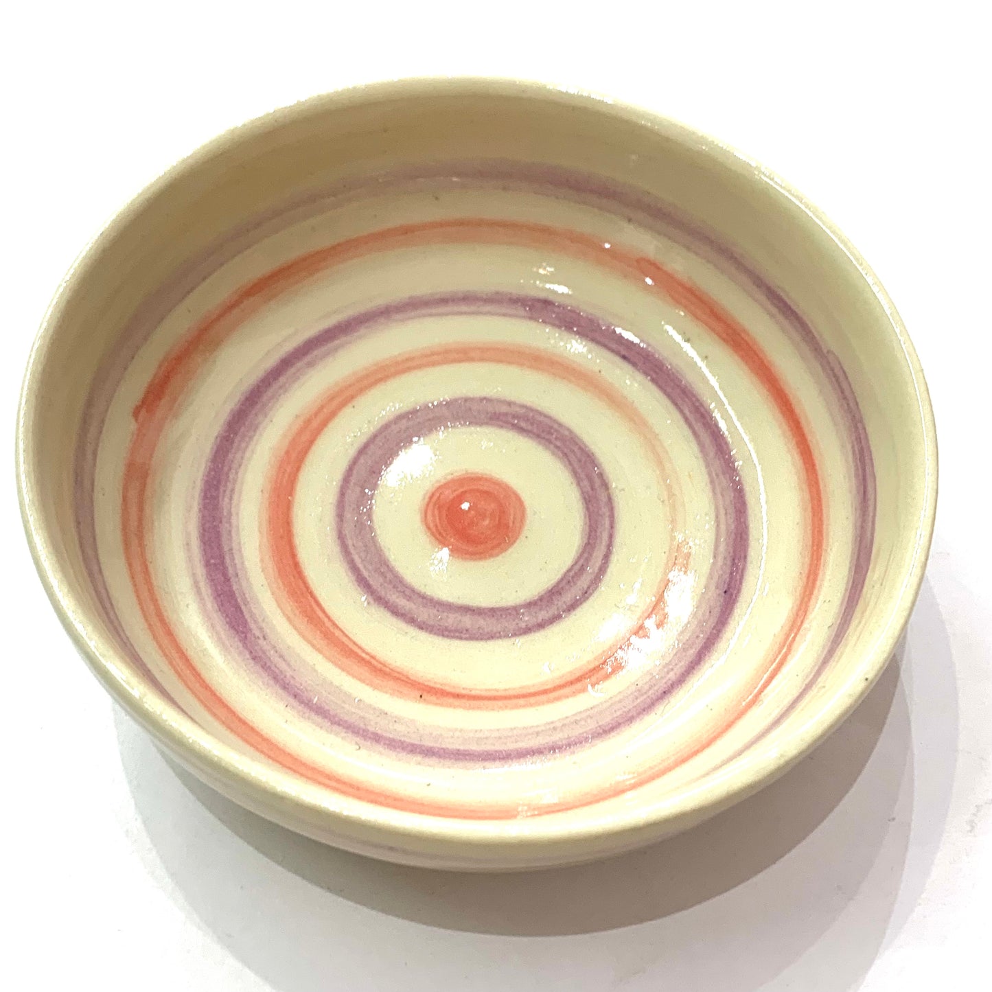 EARTH BY HAND- Line Dish #2- Pink/Purple