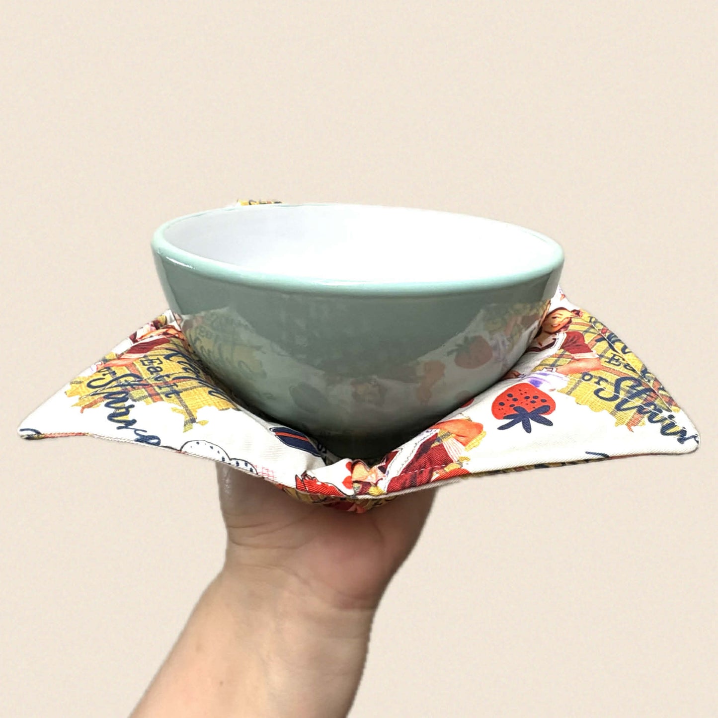 OH SEW ROSY: Bowl Cosies- "Eat it or Starve"