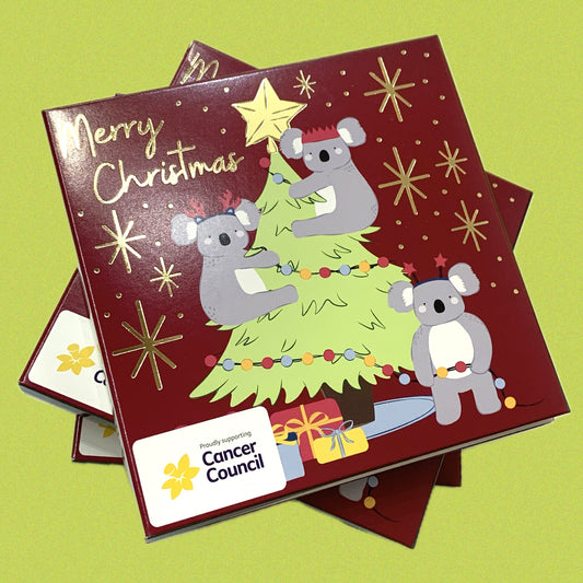 CANDLEBARK CREATIONS - "Koalas"- Box of 10 Cards