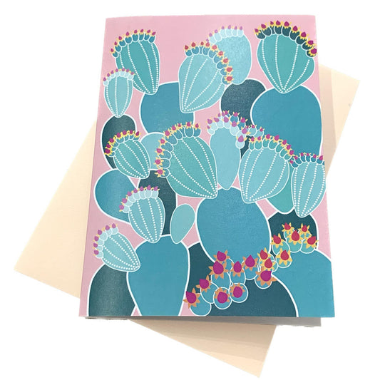 Designs by Claudia - Cactus Farm Greeting Card