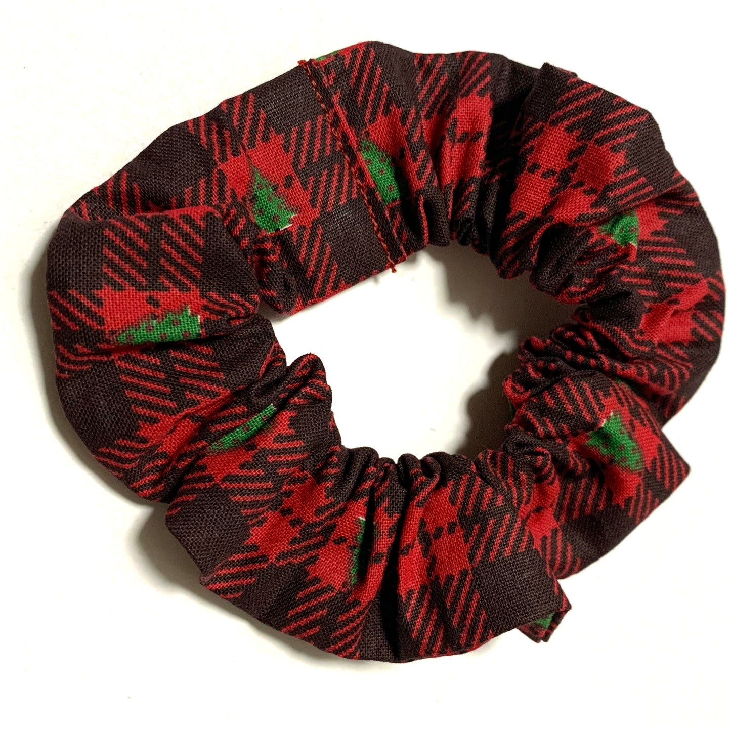 MUMMA WHOOPEE - Regular “Christmas Tartan” SCRUNCHIE