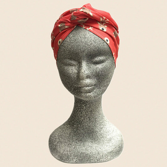 OH SEW ROSY: CHRISTMAS WIRE HEADBAND - Reindeer