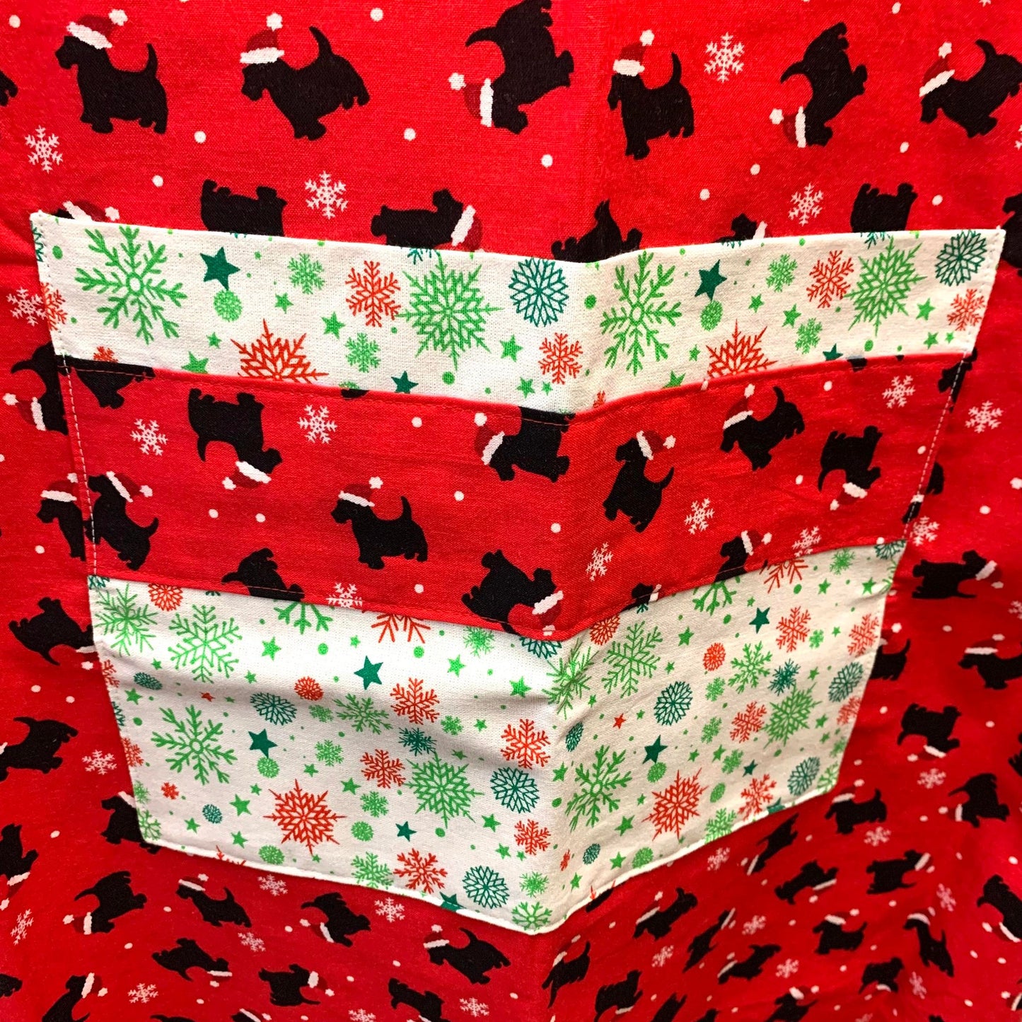 MAKIN' WHOOPEE - "Scotty Dogs" Christmas Apron