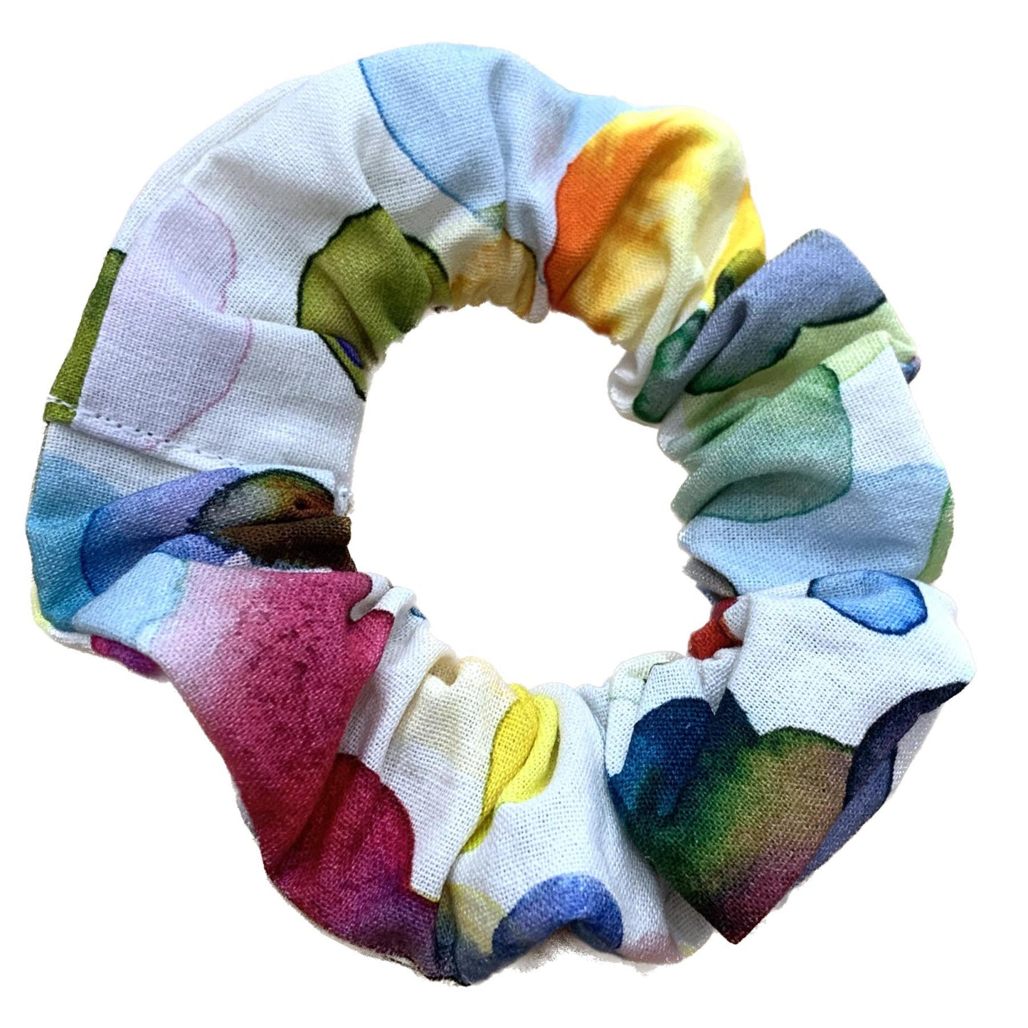 MAKIN' WHOOPEE - "Rainbow Watercolours" REGULAR SCRUNCHIES