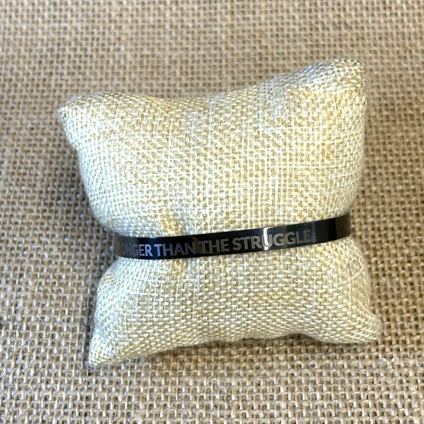 MOLLY MADE- "Stronger Than The Struggle" - Open Cuff Bangle