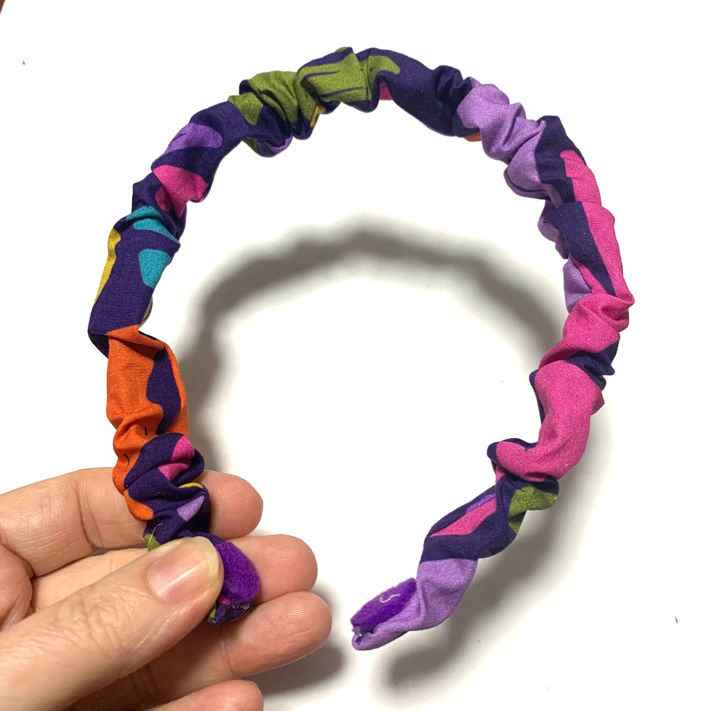 THIS BIRD HAS FLOWN -  "Abstract Ellie" - SMALL SCRUNCHIE HEADBANDS
