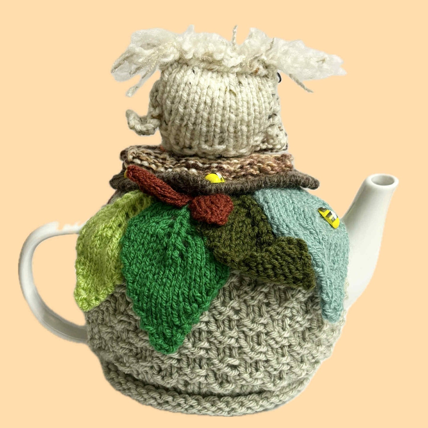BEAKNITS- CROCHET TEA COSY -Owl