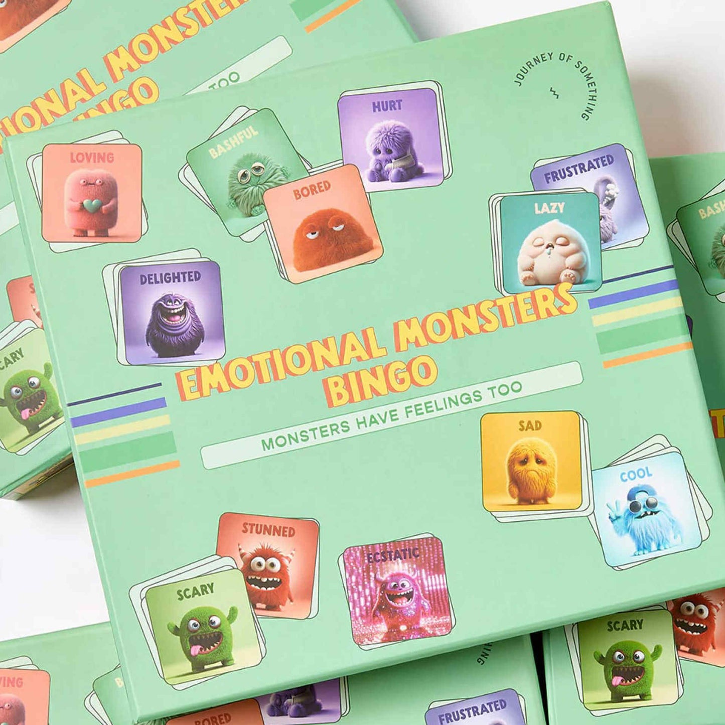JOURNEY OF SOMETHING- Emotional Monsters Bingo