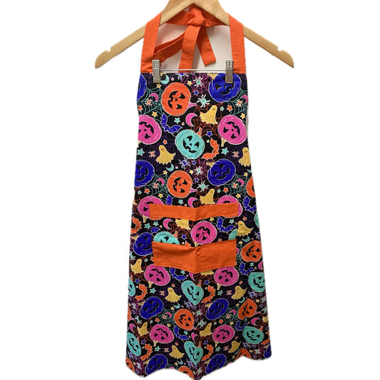 MUMMA WHOOPEE - "Pumpkin Web" HALLOWEEN APRON
