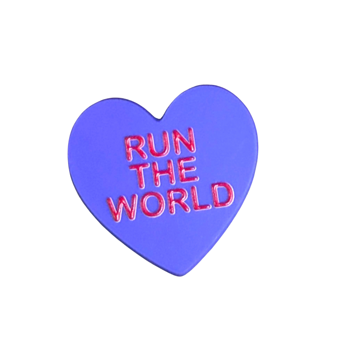 DWAYNSKI.3D - "RUN THE WORLD" - CONVERSATION HEART MAGNETS