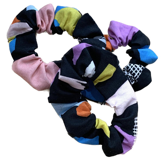 MAKIN' WHOOPEE - Abstract Colourful REGULAR SCRUNCHIES