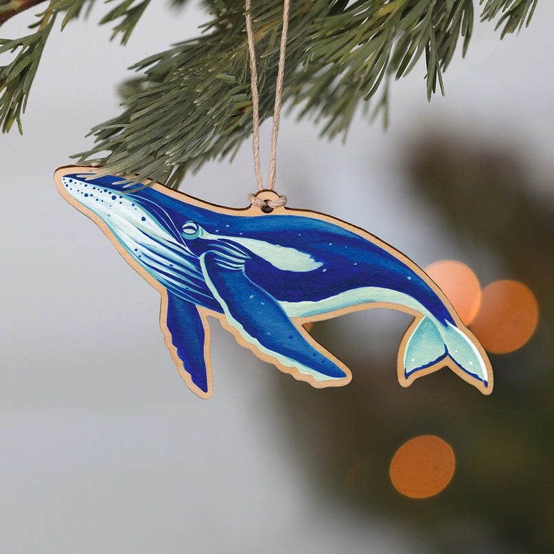 OUTER ISLAND - HUMPBACK WHALE- Hanging Ornament Decoration