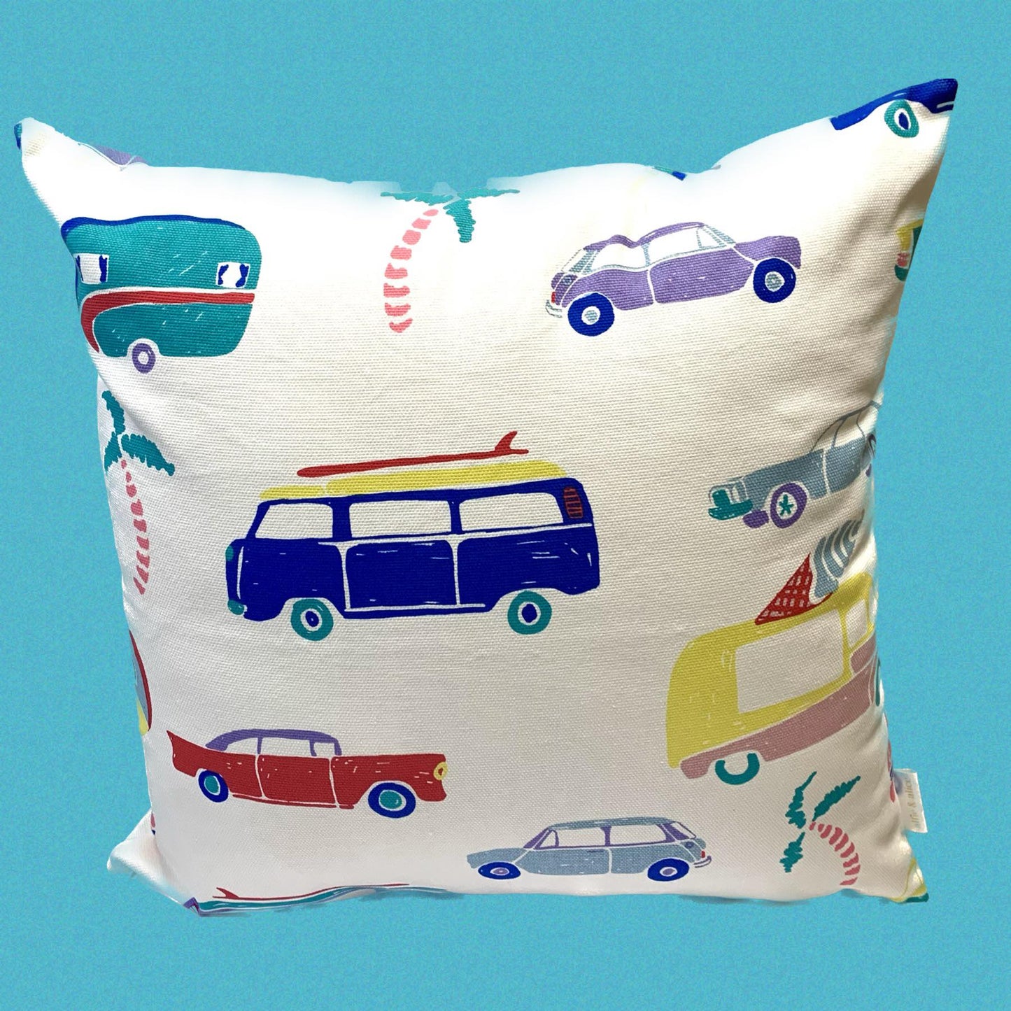 ALFIE & ALICE- Cushion Cover - Road Tripping