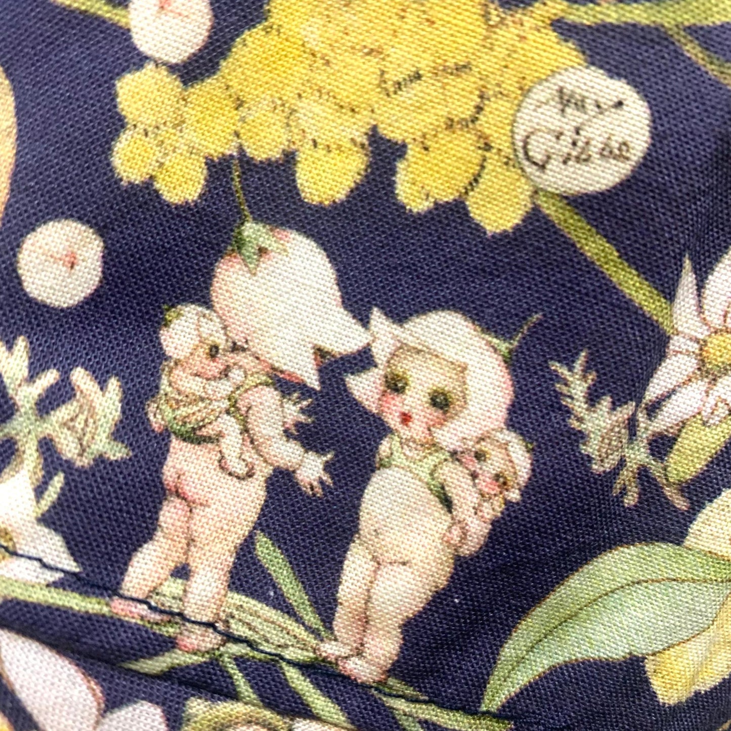 Teacups n Quilts - May Gibbs Wattle Babies Fabric Hat- Kids Size Medium