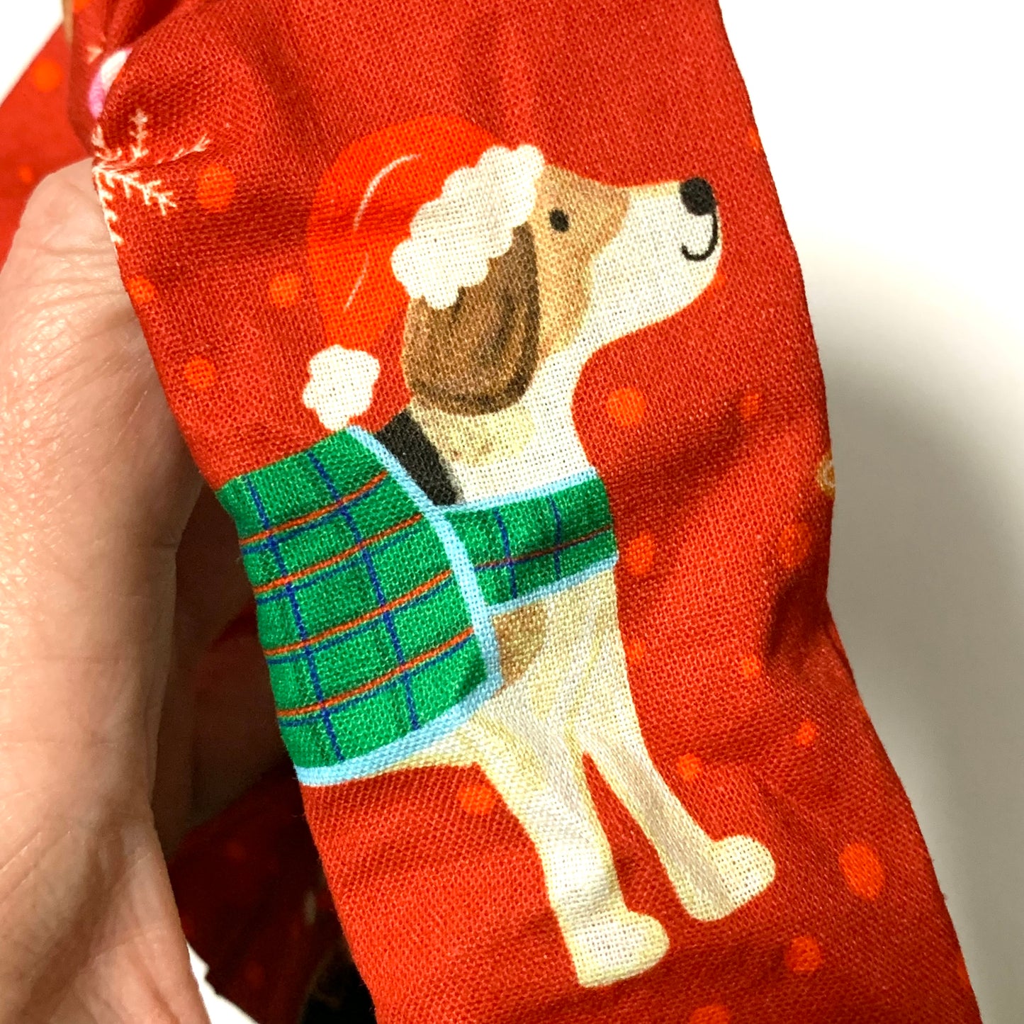 MUMMA WHOOPEE - Jumbo "Festive Doggos" Christmas Scrunchies