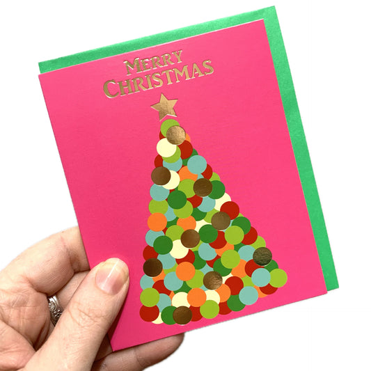 CANDLEBARK CREATIONS - "Confetti Tree"- Single Card