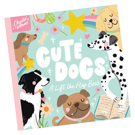 BOOKS & CO - Cute Dogs A Lift the Flap Board Book- Christie Williams