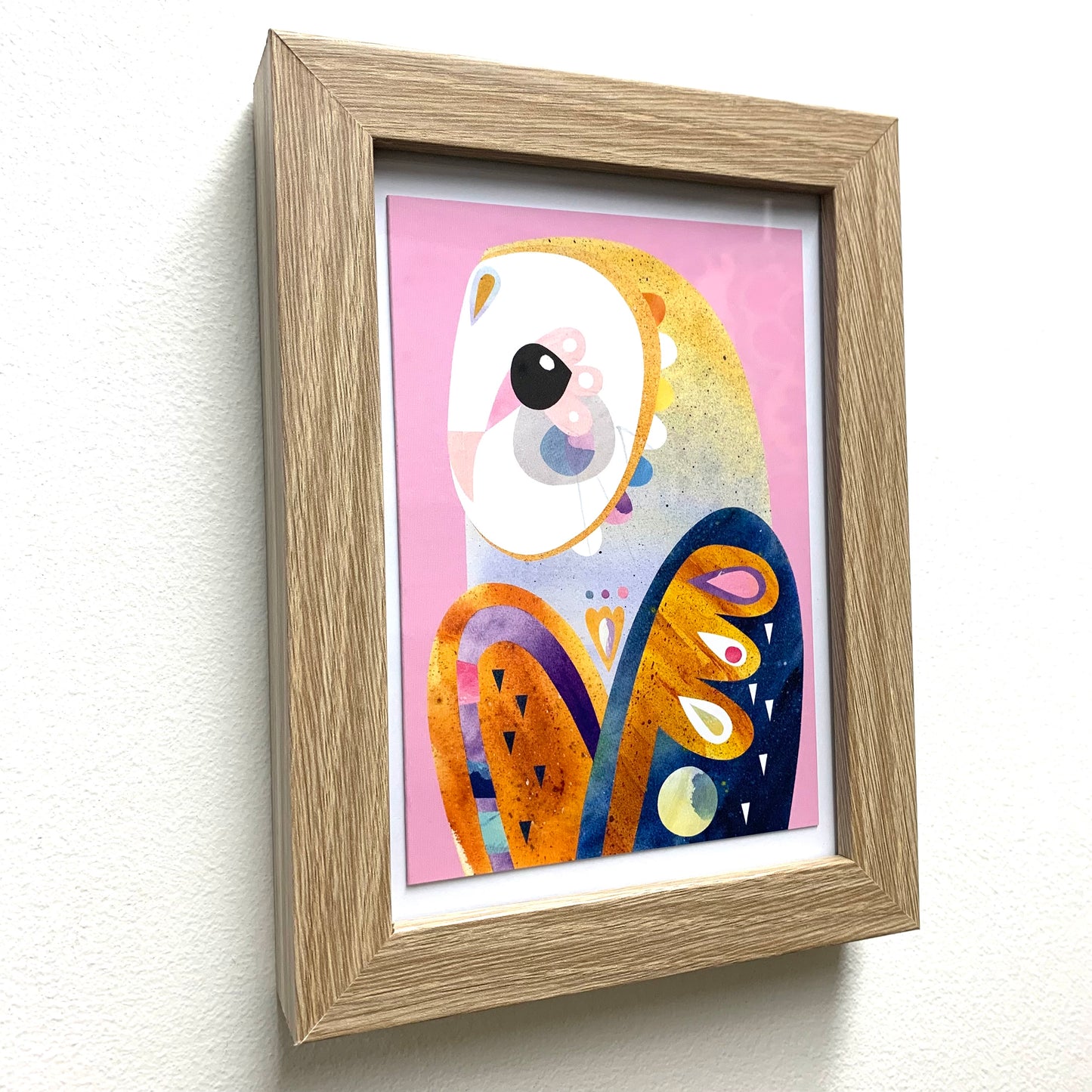 PETE CROMER - Framed "Owl" Pete Cromer Print