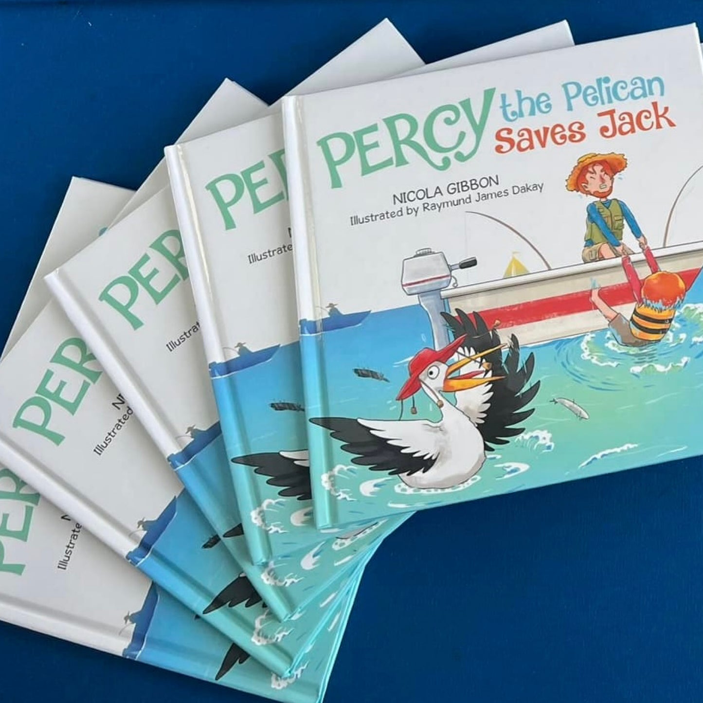 BOOKS & CO - Percy the Pelican- By Nicola Gibbon- LOCAL Kids Book