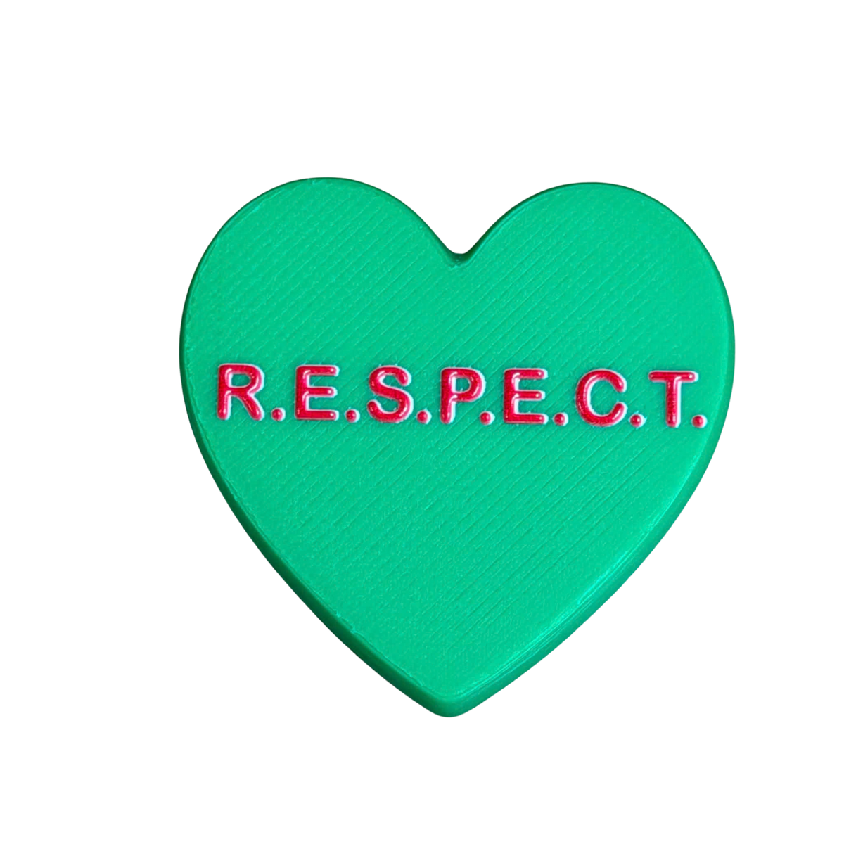 DWAYNSKI.3D - "R.E.S.P.E.C.T." - CONVERSATION HEART MAGNETS