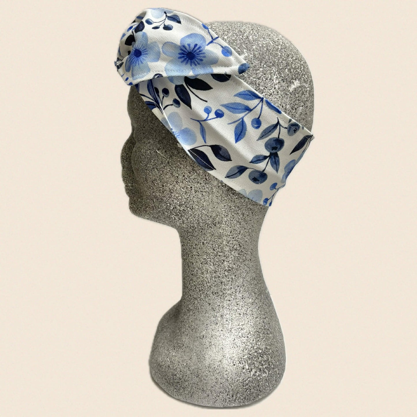 OH SEW ROSY: WIRE HEADBAND - Blossom Blues