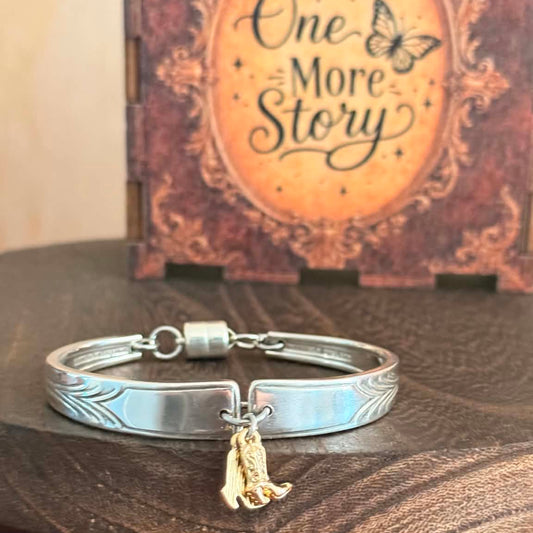 MOLLY MADE- Sheffield "Sheringham" Silverware Handle Bracelet