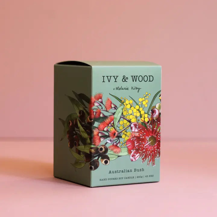 IVY & WOOD - Australian Bush Scented Candle 'Australiana' Collection