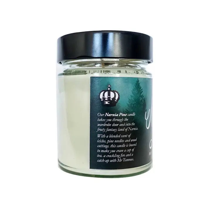 NOOK & BURROW- "NARNIA PINE" Bookish Candle