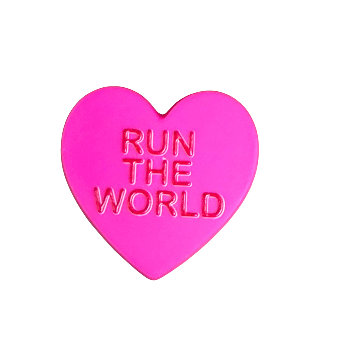 DWAYNSKI.3D - "RUN THE WORLD" - CONVERSATION HEART MAGNETS