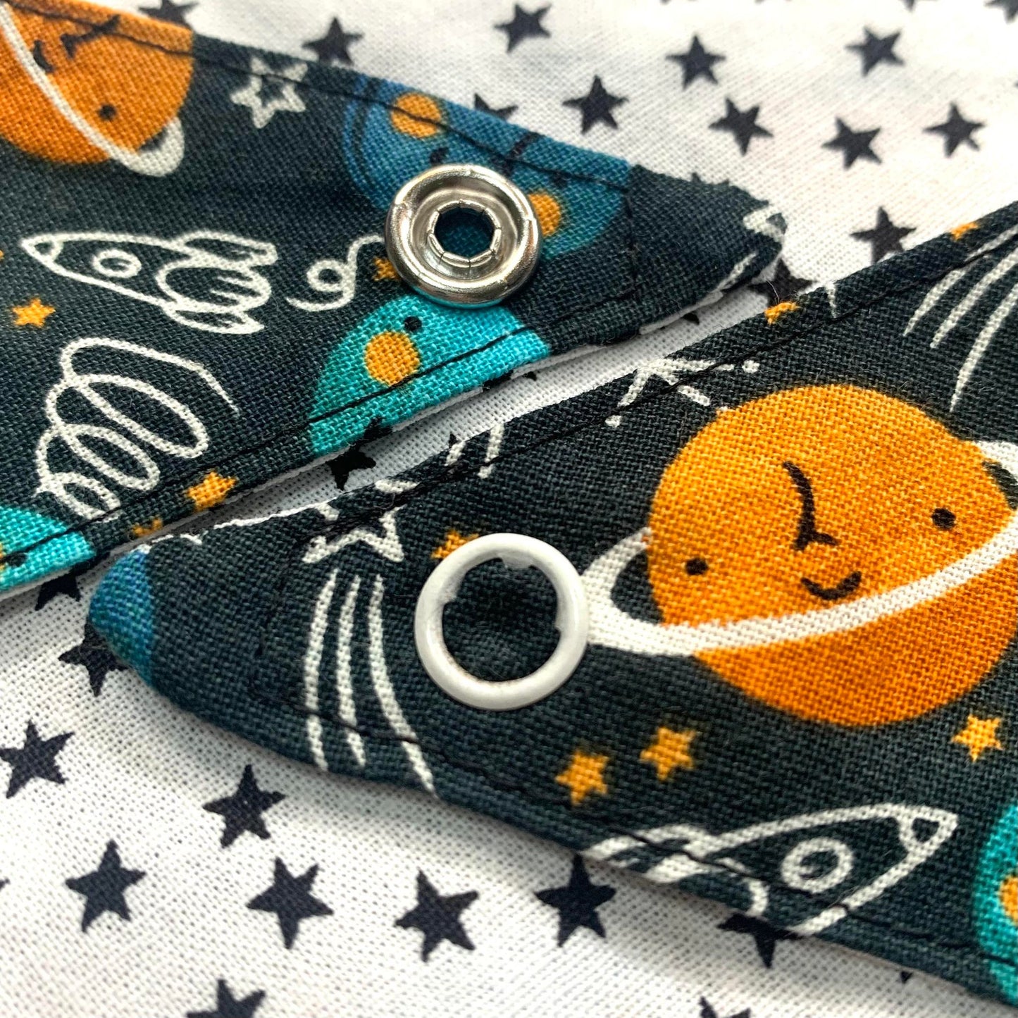 MAKIN' WHOOPEE - Small Pet Bandana- Planets & Stars