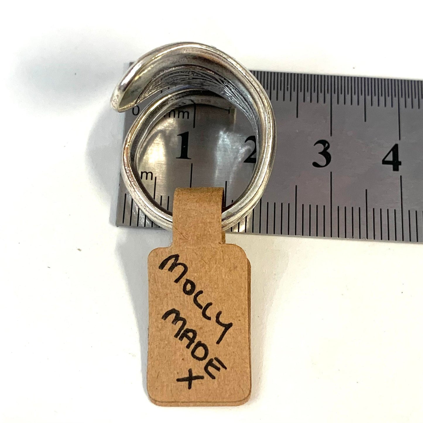 MOLLY MADE - Silverware Ring #7 - Flourish