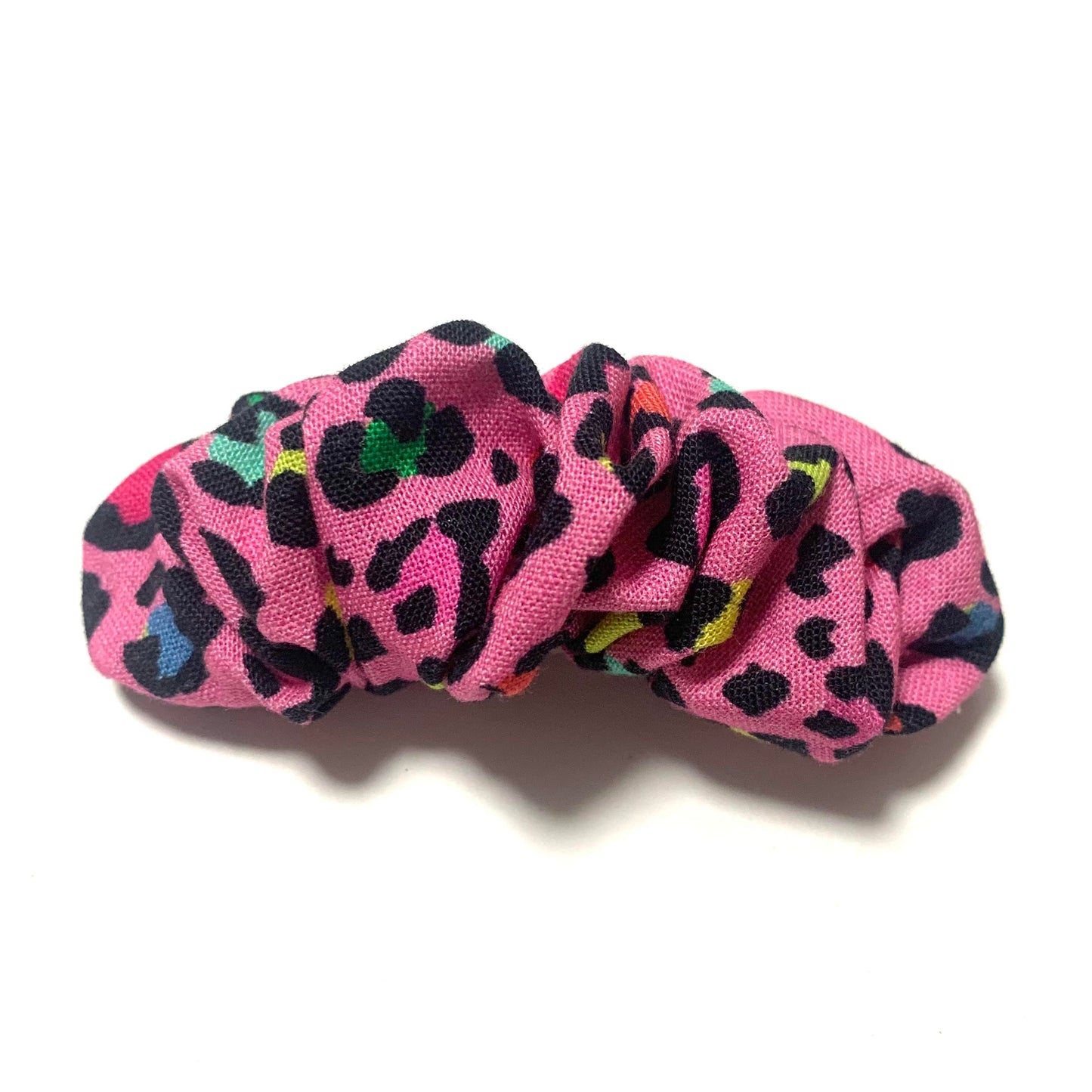 MAKIN WHOOPEE - SCRUNCHIE BARRETTE - Pink Leopard