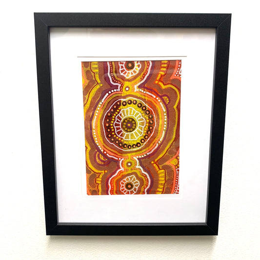 ART BY GAYLEE - Small Framed Original Painting #11